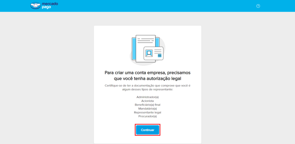 Mercado Pago - Como criar uma conta no Mercado Pago - Passo 3