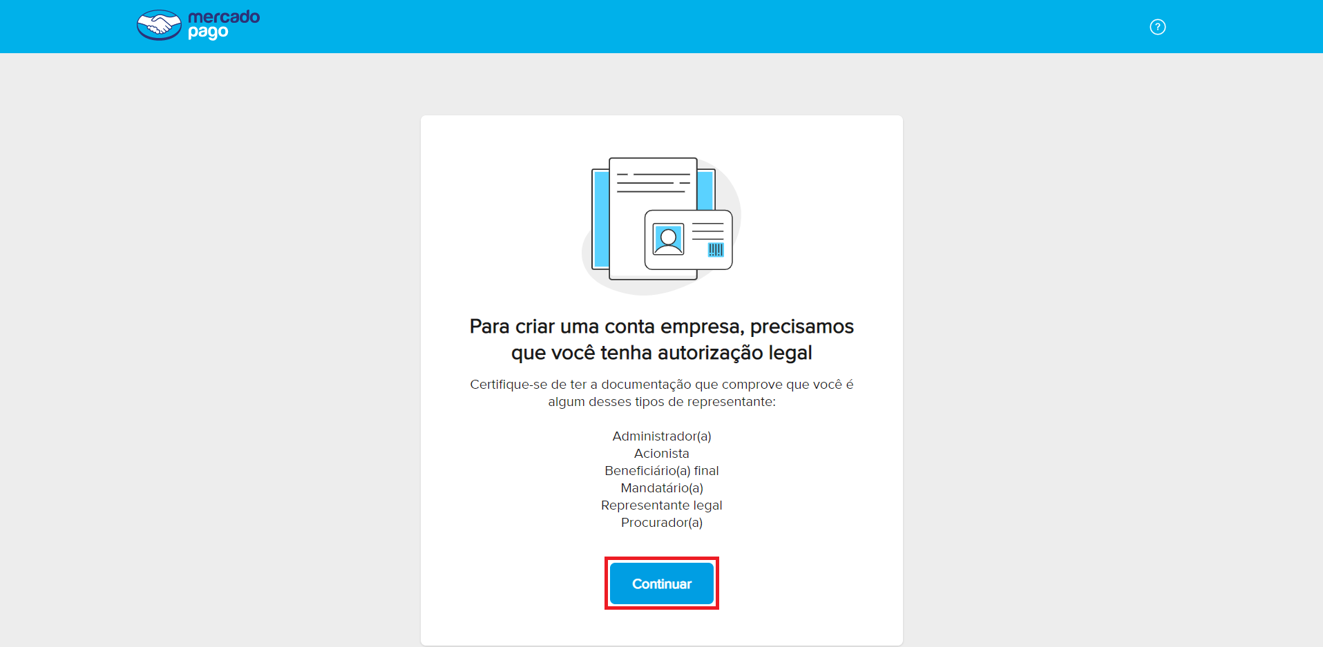 Mercado Pago - Como criar uma conta no Mercado Pago - Passo 3