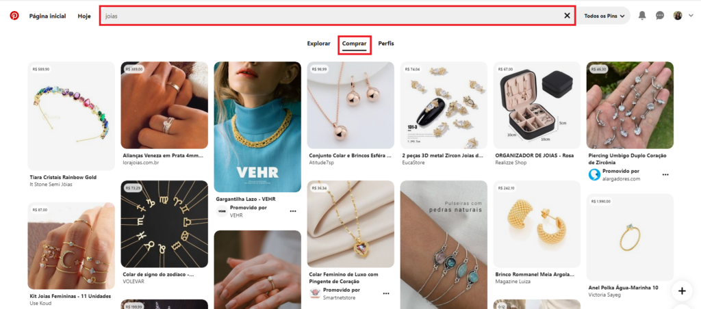 Como vender no Pinterest - Acompanhe a concorrência